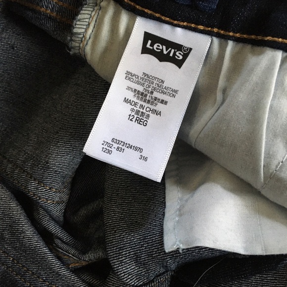 Girls Levi’s Jeans size 10/12 - Picture 4 of 10